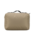 A CVT Camping Cubes™ beige rectangular soft-sided bag with a black carrying handle on top, designed for efficient gear organization, is photographed against a plain white background.