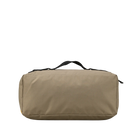 A beige rectangular duffel bag, the Camping Cubes™ by CVT, features a black handle on top and is set against a plain white background. With its closed, minimalist design and water-resistant material, this bag offers added durability and effortless gear organization.