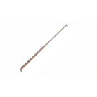 A metal telescopic pointer, fully extended and isolated on a white background, showcases strut strengths reminiscent of the CVT Mt. Hood Single Gas Strut.
