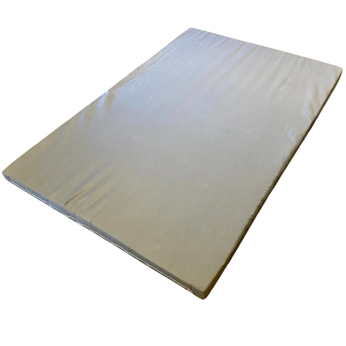The CVT Mt. Hood Mattress with Cover (available in 50″ and 56″ sizes) is a slim, rectangular foam mattress featuring a smooth beige cover, shown against a white background—ideal as a replacement mattress for your Mt. Hood rooftop tent and engineered to deliver comfortable sleep on any adventure.