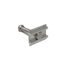 The CVT Mt. Hood/La Sal Mounting Hardware Slider is a metal T-bolt assembly with a rectangular base plate and hexagonal nut, designed for securing components in a track or slot as mounting hardware or as a rooftop tent replacement part, featuring an M8 bolt construction on a plain white background.